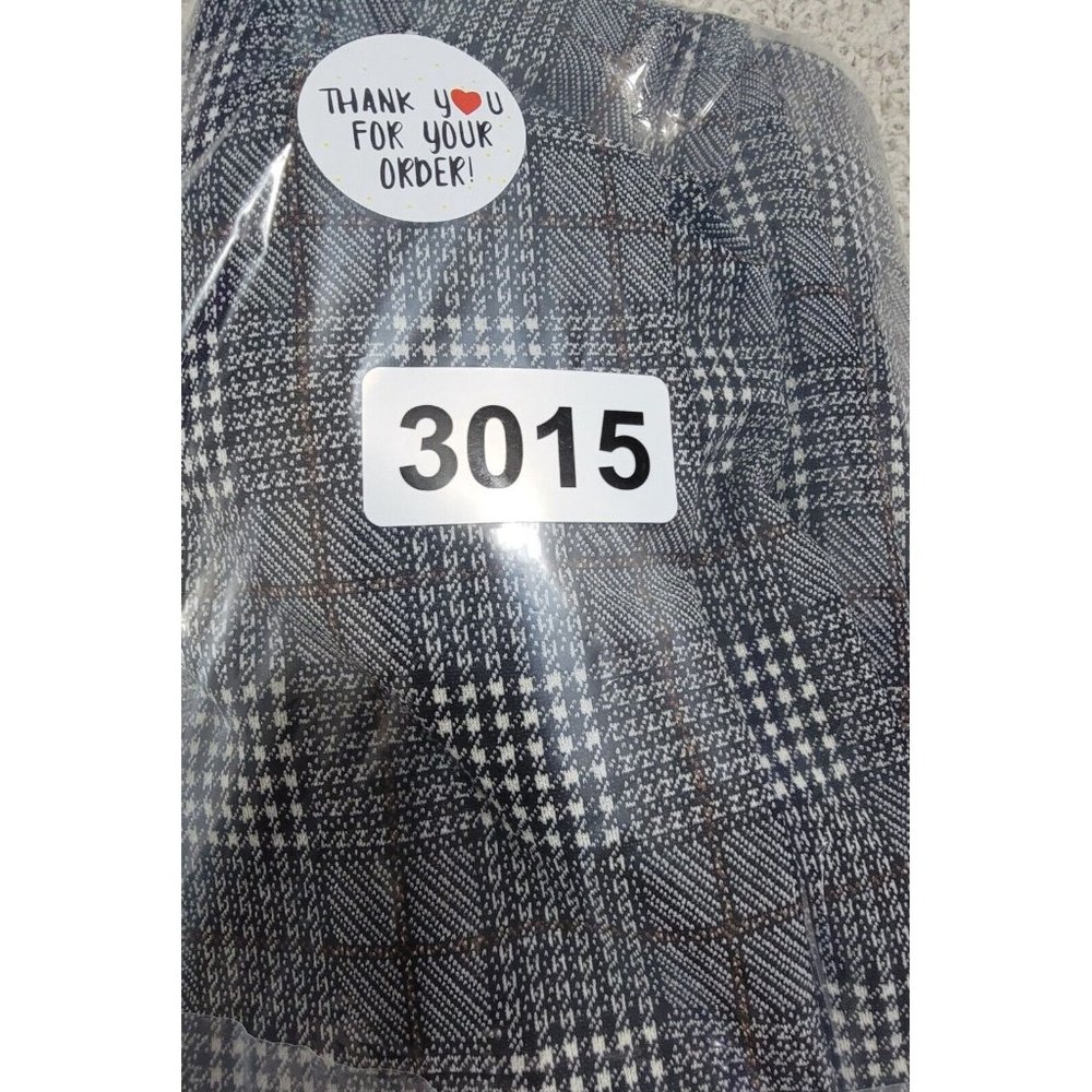 7th Avenue Design Studio NY Co Womens Gray Plaid Ponte Pants Wide Leg Size 6 NWT - Picture 15 of 15